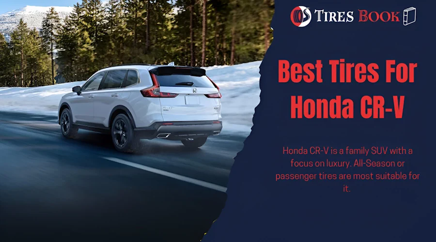 A white Honda CR-V on the road