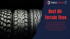 Image showing three all-terrain tires